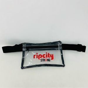 Blazers “RipCity Strong” Clear Fanny Pack